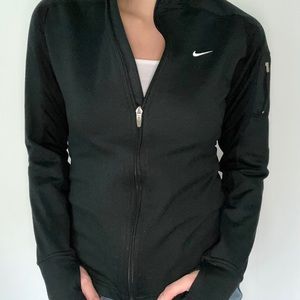 Nike FitDry Black Zipup Jacket